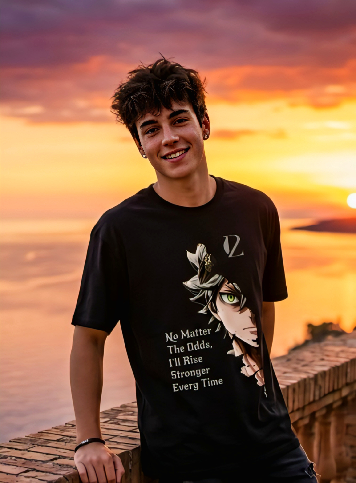 The Premium Essential: Strength in Style High-Quality 100% Cotton for Maximum Daily Comfort. Bold Design Meets a Classic Fit That Never Goes Out of Style